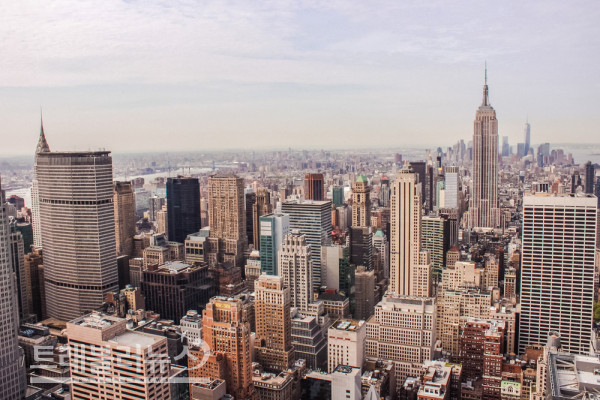 엠파이어 스테이트 빌딩이 보이는 뉴욕 전경 ⓒ shutterstock.com
