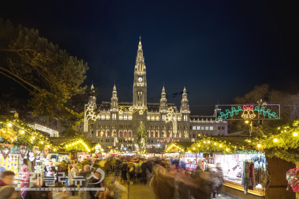 오스트리아 비엔나의 크리스마스 마켓 현장 ⓒ비엔나관광청