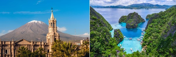 대안 여행지를 찾는 트렌드 속에 호스텔 예약율이 증가한 페루 '아레키파'와 필리핀 '엘니도'ⓒbooking.com